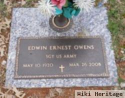 Sgt Edwin Ernest Owens