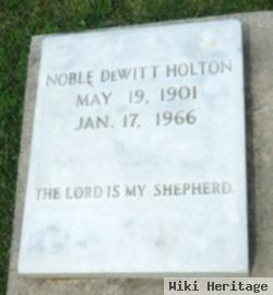 Noble Dewitt Holton