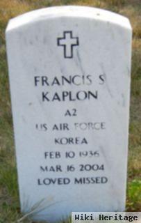 Francis S Kaplon