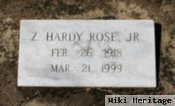 Zeno Hardy Rose, Jr