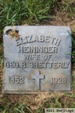 Elizabeth Heininger Shetterly