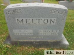 Rebecca E Melton