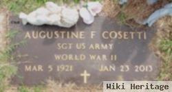 Sgt Augustine F Cosetti