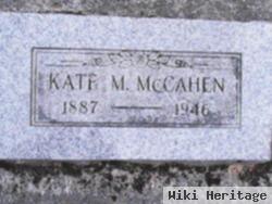 Kate M Mccahan