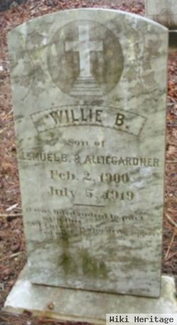 Willie B Gardner