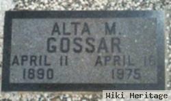 Alta M. Gossar