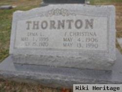 Frances Christina Ozment Thornton