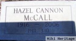 Hazel Cannon Mccall