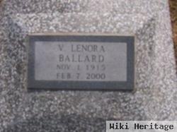 Velma Lenora Tabb Ballard