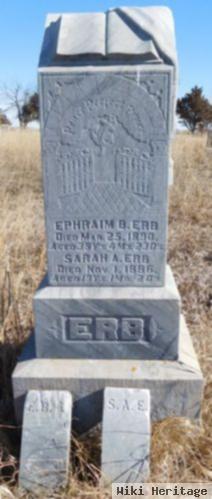 Ephraim B Erb