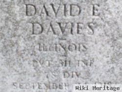 David E. Davies