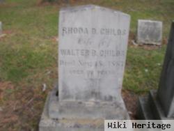 Rhoda D. Childs