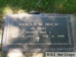 Harold M. Ibach