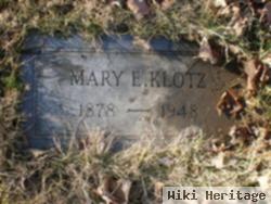 Mary E. Werkheiser Klotz