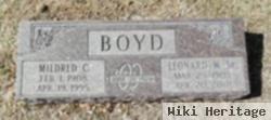 Leonard W Boyd, Sr