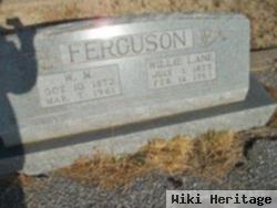 Willie Irene Lane Ferguson