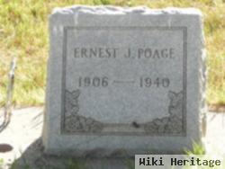 Ernest J Poage