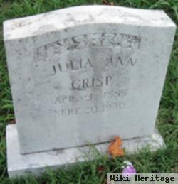 Julia Ann Crisp