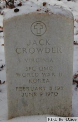 Sgt Jack Crowder