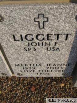 Martha J Liggett