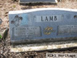 Richard H. "cash" Lamb