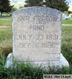 Ann Beeton Hind