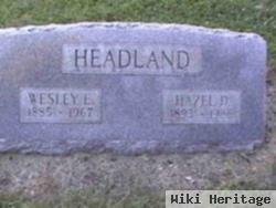 Hazel D Headland