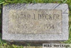 Edgar John Decker