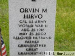 Orvin M Hirvo