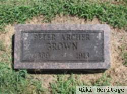 Peter Archer Brown