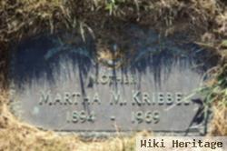 Martha M. Kriebel