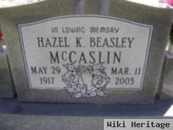 Hazel K Beasley Mccaslin