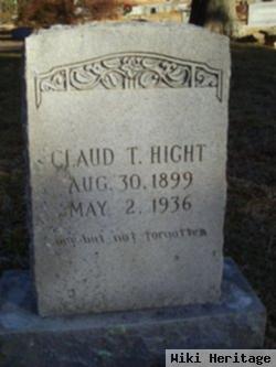 Claud T. Hight