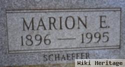 Marion E Schaeffer Bingaman