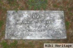 Sgt Claude W. Miller