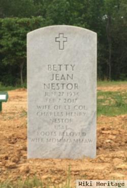 Betty Jean "boots" Griffin Nestor