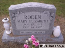 Mary Elizabeth Lambert Roden