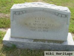 Cleo Pyle Mcdougald