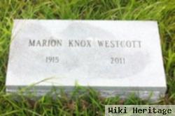 Marion Knox Westcott