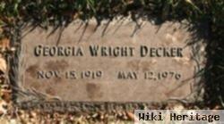 Georgia Wright Daniel Decker