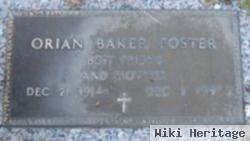 Orian Virginia Baker Foster