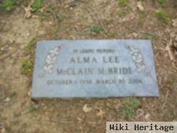 Alma Lee Mcclain Mcbride