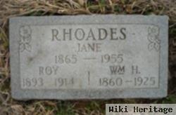 Jane Rhoades