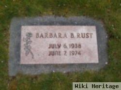 Barbara B Rust