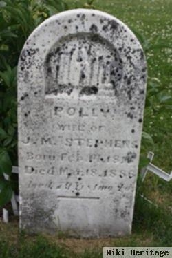 Mary "polly" Fidler Stephens