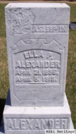 Ella Permelia Alexander Alexander