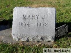 Mary J Annear Evans