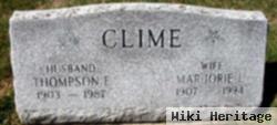 Thompson E Clime