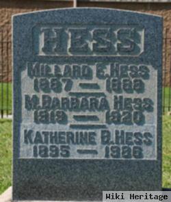 Katherine B Hess