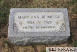 Mary Ann Kerchner Blimline